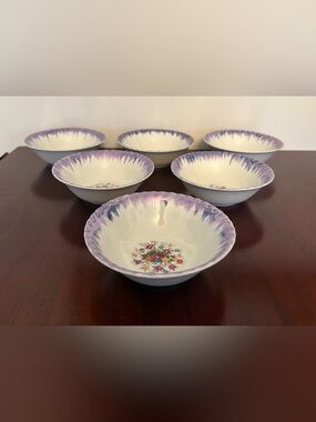 6 Vintage Japan Bowls